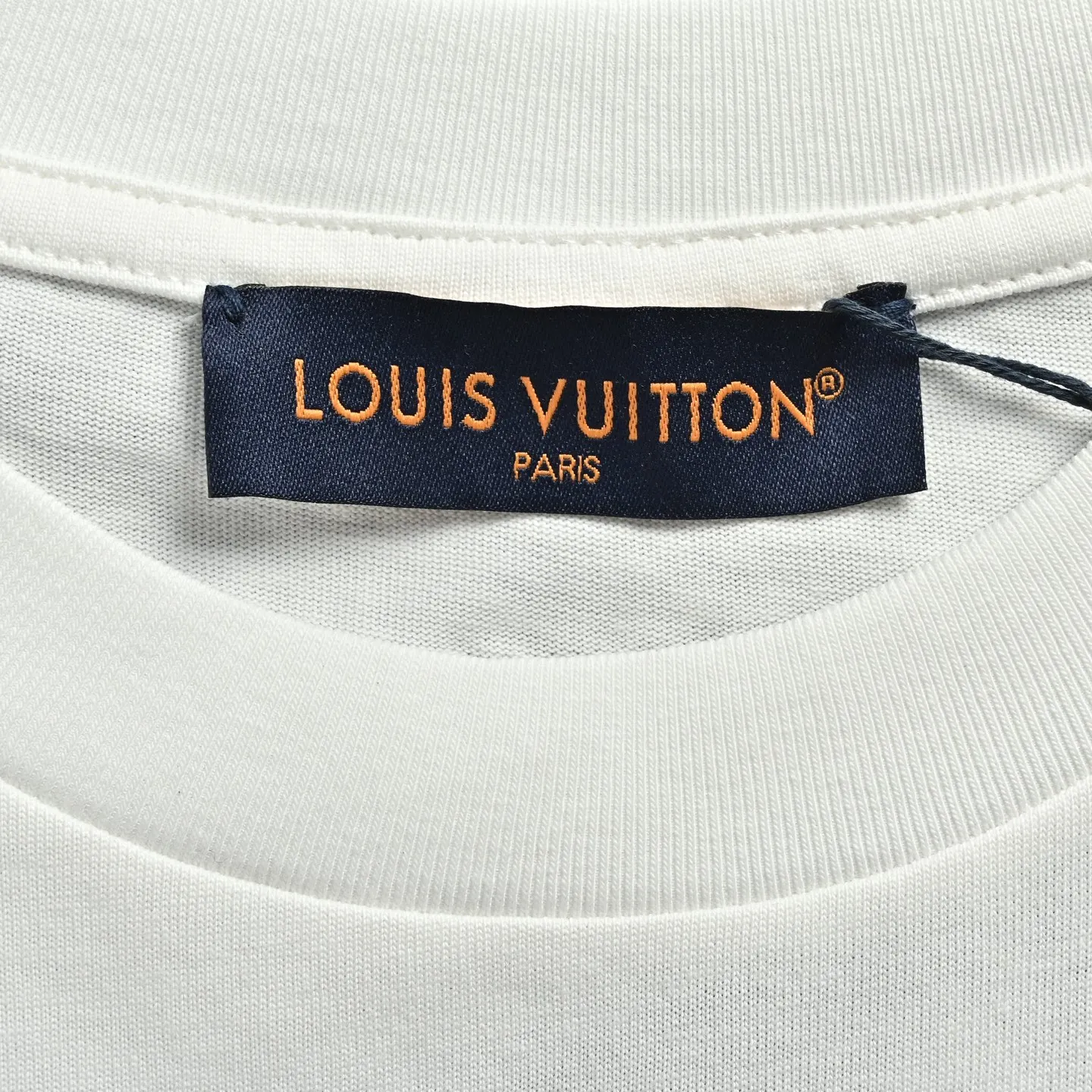 Louis Vuitton/Louis Vuitton oil painting graffiti printed short sleeves